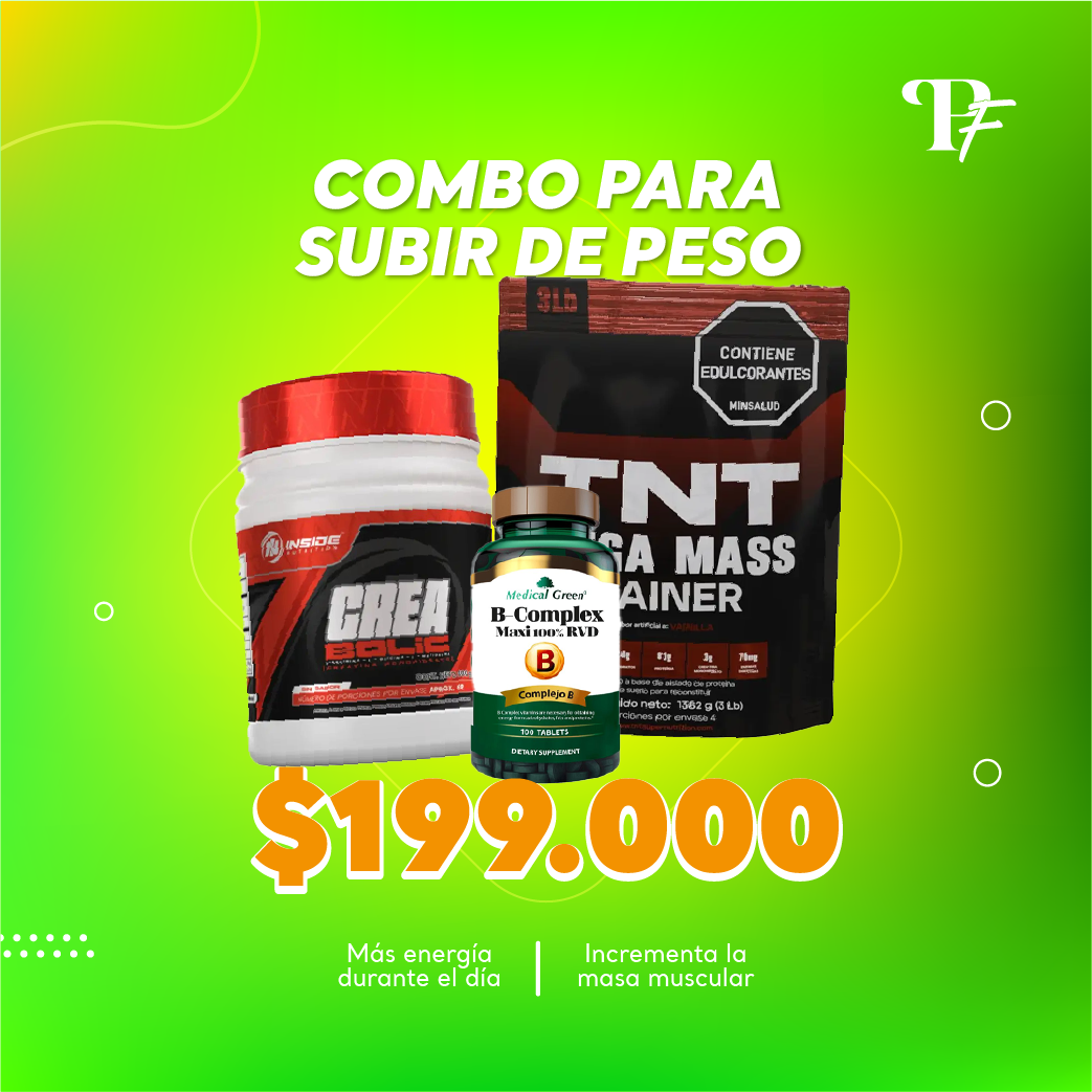Combo para subir de peso