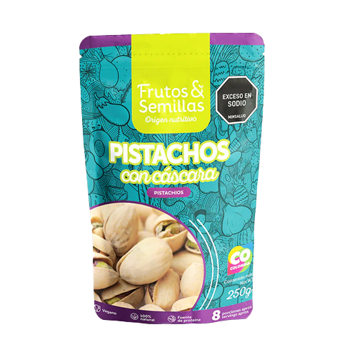 Pistachos con cáscara