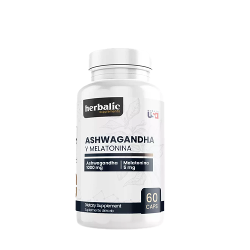 Ashwagandha y Melatonina Herbalic