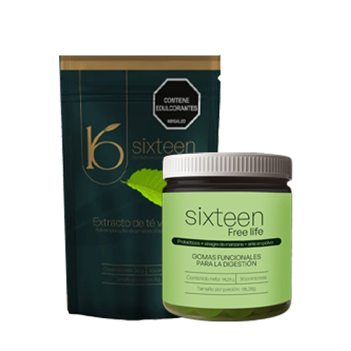 Duo Sixteen fibra + gummies