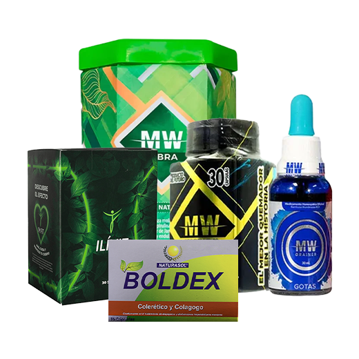 Combo Reductor Completo con Fibra, MW Gold y Boldex