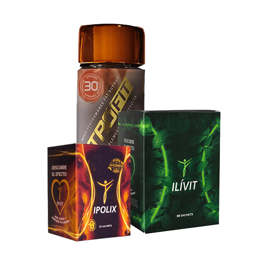 Combo Energético y Reductor con Nitrofit, Ilivit e Ipolix
